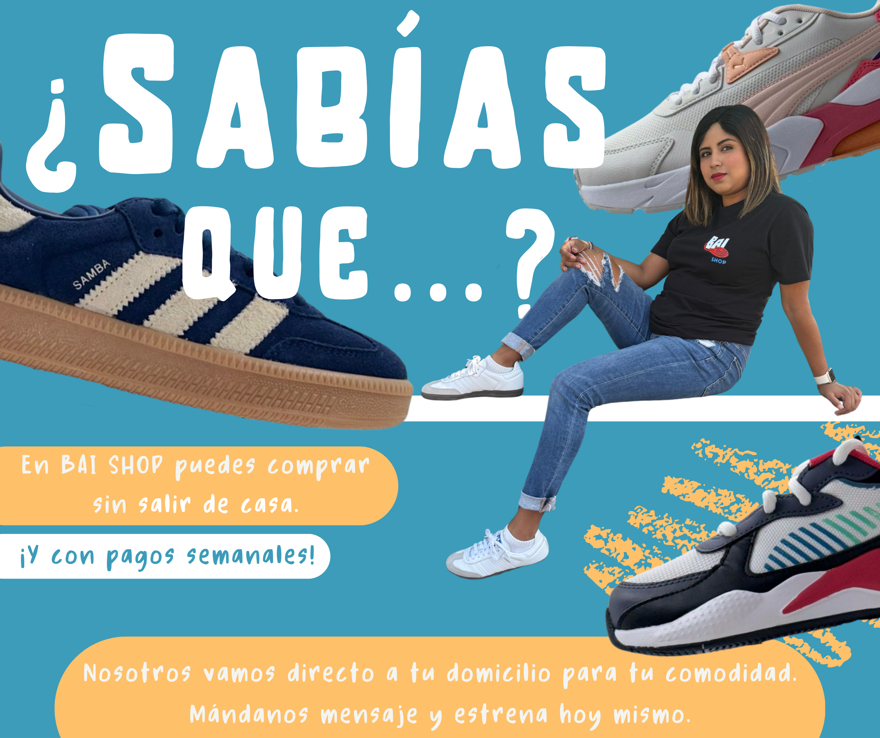 Promoción visual de BAI SHOP